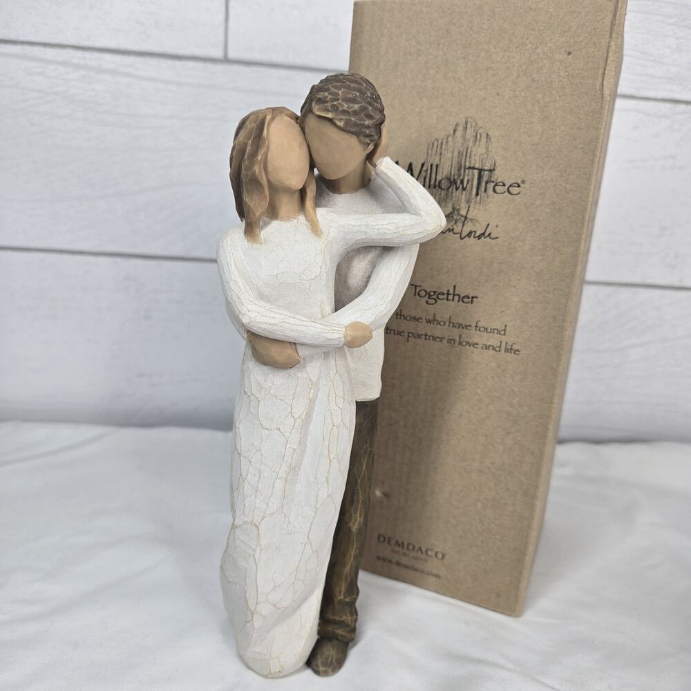 New Willow Tree 'Together' Figurine by Susan Lordi Demdaco 26032 Husband Wife